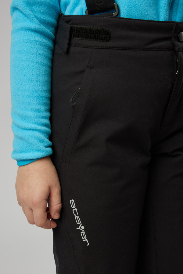 *Брюки детские гор. 23-22552 (30, 10 Черный, 116, , , , )