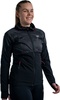 *Куртка NONAME WINDRUNNER JACKET 22 WOS 2001216-0001 ветрозащ, с капюшоном женск. (6-L, Черный, , , , , )