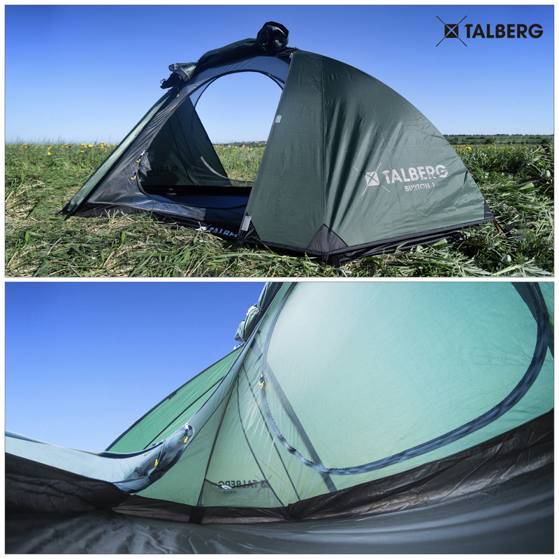 BURTON 1 Alu палатка Talberg (зелёный)