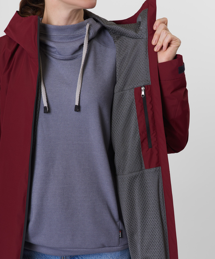 Куртка ветрозащитная Wellington V Женская (L, 0200/малиновый, , , , , )