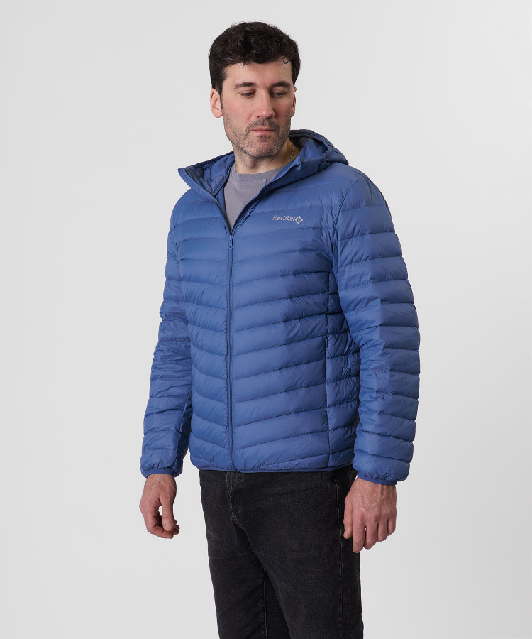 Куртка пуховая Town Мужская (M, 8600/серо-голубой, , , , , )