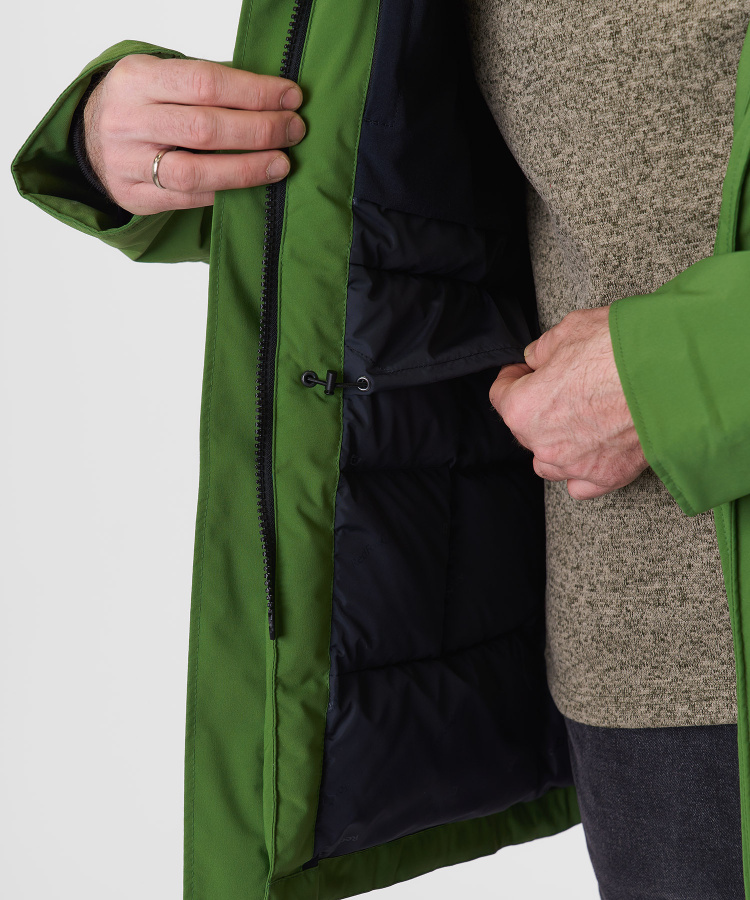 Куртка пуховая Kodiak D II Мужская (XXL, 6100/зеленый, , , , , )