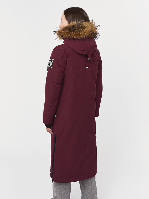 Пальто пуховое Aurora III Женское (XL, 2500/бургунди, , , , , )