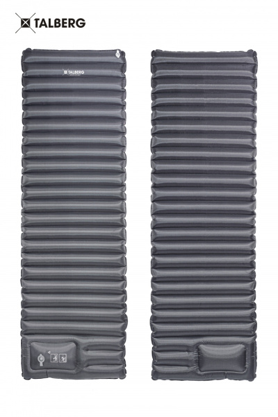 Talberg luxor air grey mat коврик надувной (185х60х8,оливковый)
