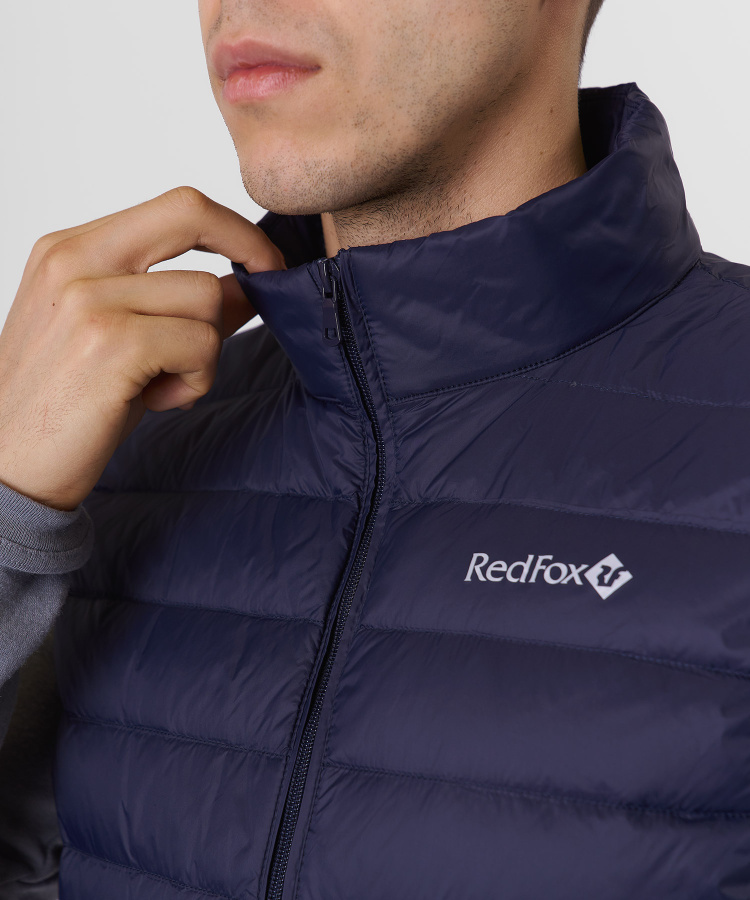 Жилет пуховый Town Мужской (M, 9100/т.синий, , , , , )