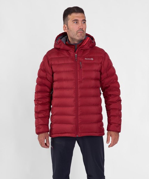 Куртка пуховая Flight Lite III Мужская (M, 1200/т.красный, , , , , )