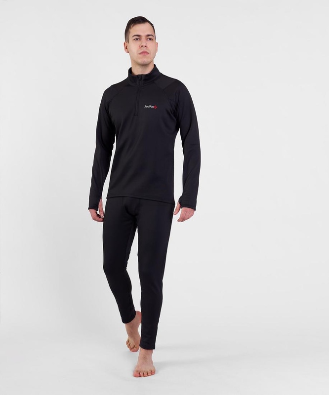 Первый слой фуфайка с длинным рукавом Active Warm II Мужская (XXL, 1000/черный, , , , )