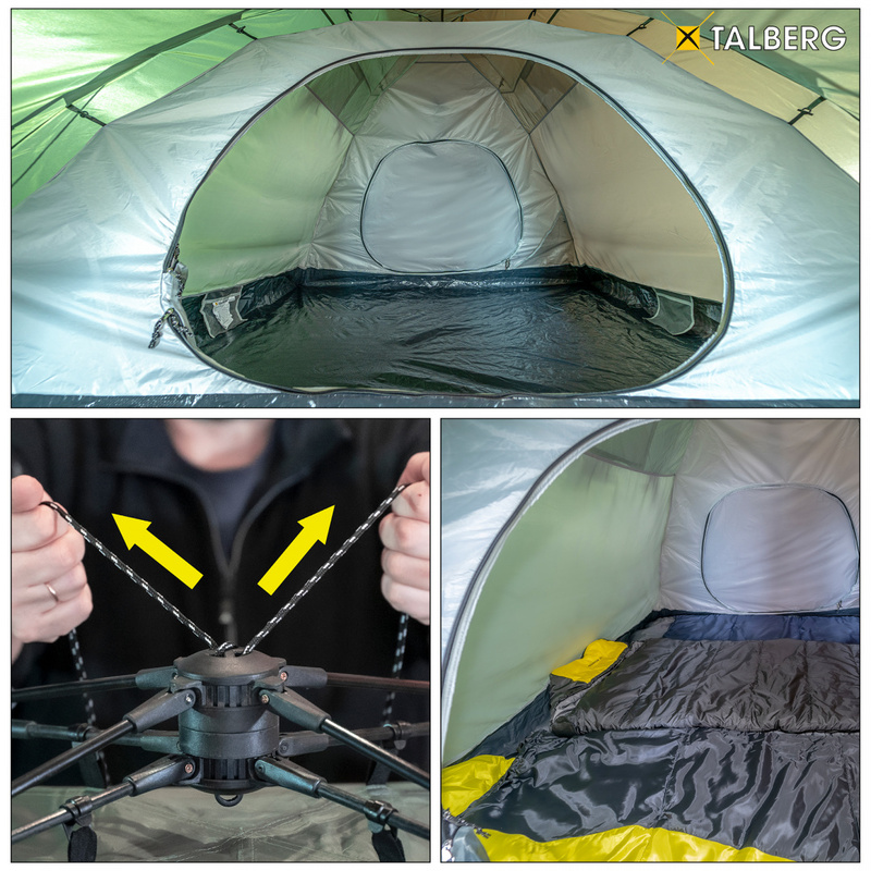 ALPINE EXPEDITION AUTO палатка Talberg (зелёный)