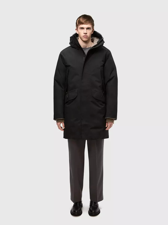 *100638 Пальто мужское TOGAR (M, 060 чёрный, , , , , )