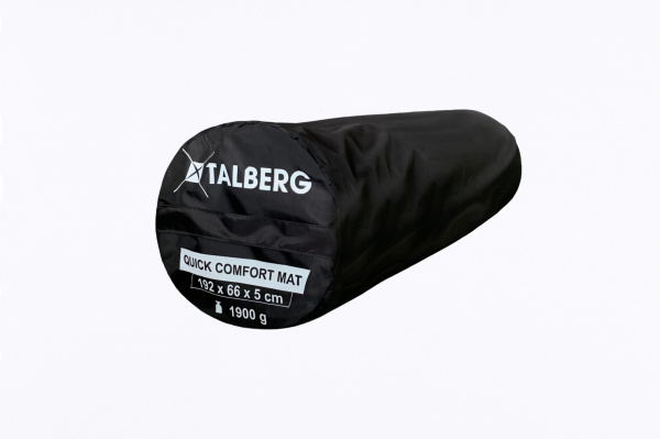 Talberg quick comfort mat самонадувающиеся коврики (серо-синий,192х66х5 см)
