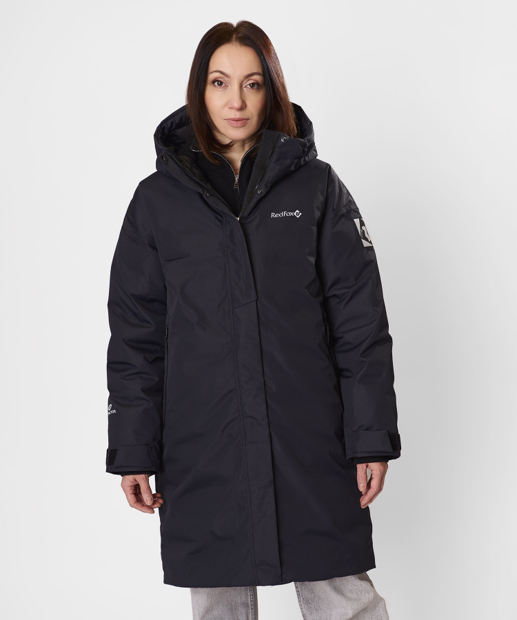 Пальто пуховое Urban Fox VI Женское (XL, 1000/черный, , , , , )