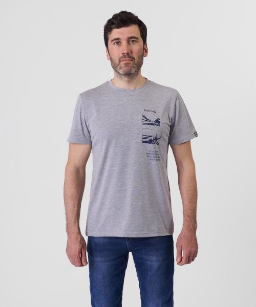 Футболка Memory Мужская (S, 4000/серый, , , , , )