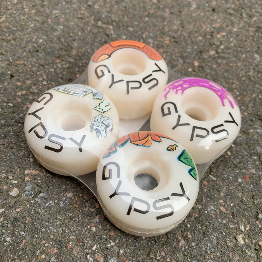 *Колеса для скейтборда Gypsy Sin city wide (mult) 92Ax54мм (, , , , , , )