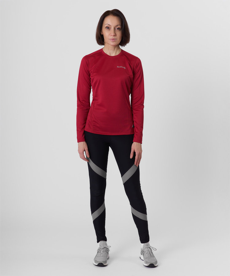 Футболка с длинным рукавом Workout Женская (XS, 1700/кораллово-розовый, , , , , )