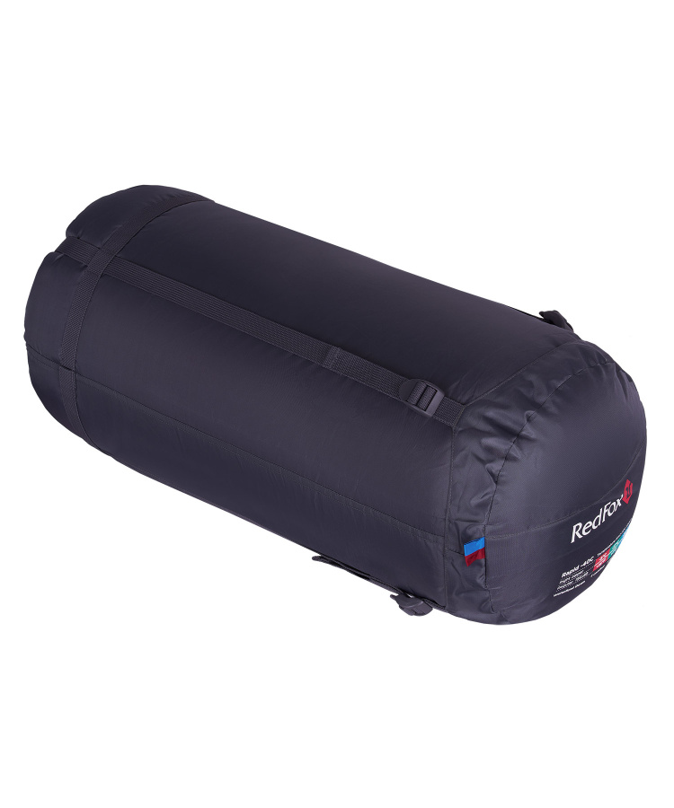 Спальный мешок пуховый Rapid -40C left (Long, 1282/т.красный/синий, , , , , )