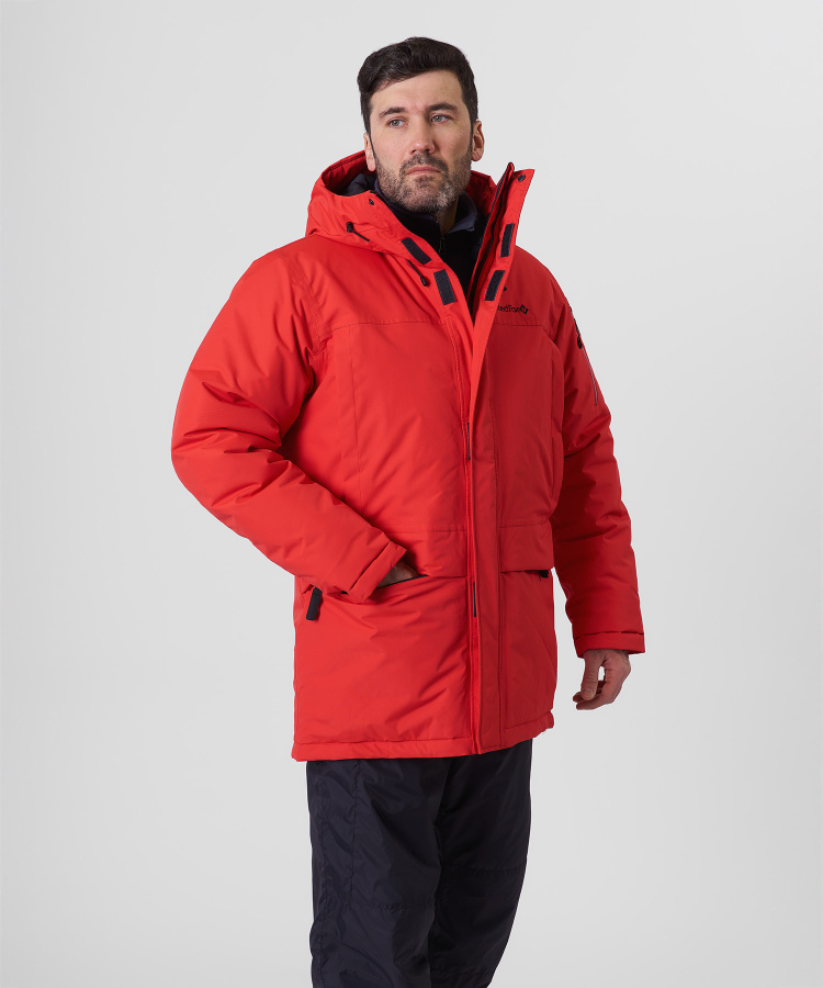 Куртка утепленная Snow Man lV Мужская (XXL, 1300/красный, , , , , )