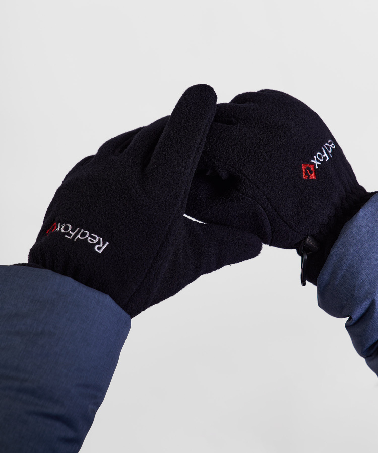 Перчатки Camp fleece (XL, 1000/черный, , , )