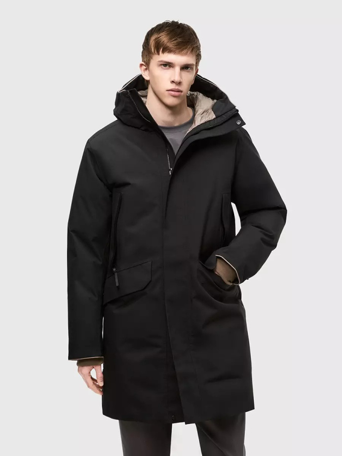 *100638 Пальто мужское TOGAR (M, 060 чёрный, , , , , )