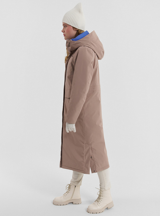 *100409 Пальто женское KOLARY (34, 439 тауп, , , , , )