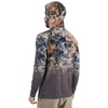*Футболка "Mark Hoodie V3" принт (L, Принт серо-оранжевый/Серый, , , )