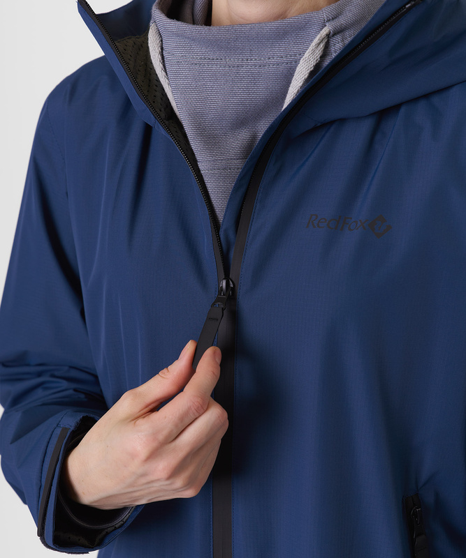 Куртка ветрозащитная Wellington V Женская (XL, 9700/деним, , , , , )