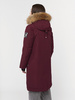 Полупальто пуховое Nyla III Женское (XL, 2500/бургунди, , , , , )