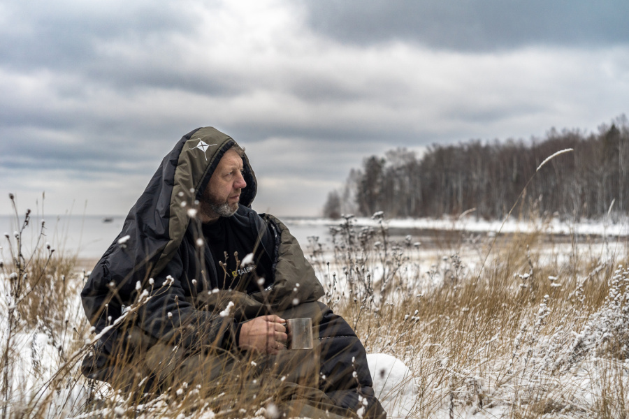 HUNTER -30°С спальный мешок (-30C, правый)