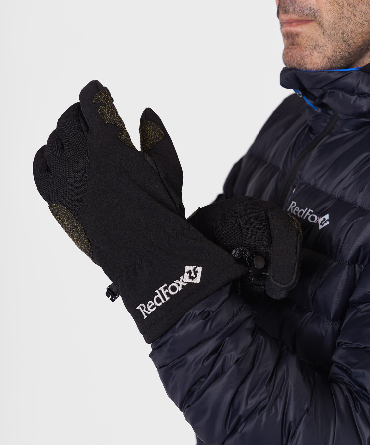 Перчатки Softshell Technogloves (XL, 1000/черный, , , , , )
