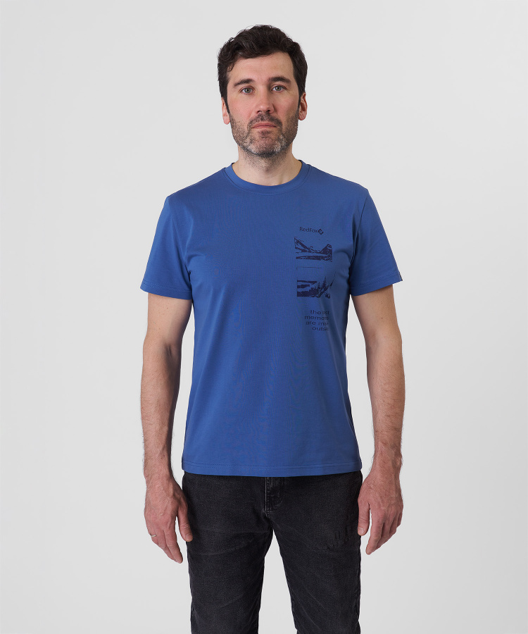 Футболка Memory Мужская (XL, 9700/деним, , , , , )