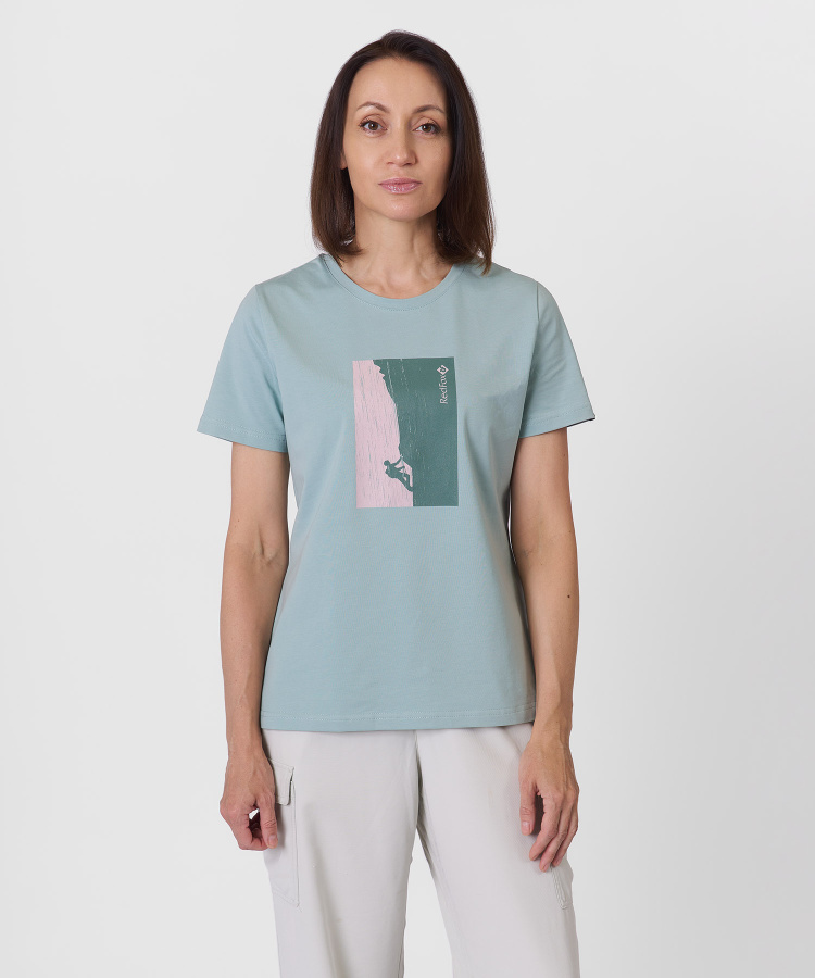 Футболка Rock Женская (XS, 6600/oil green, , , , , )