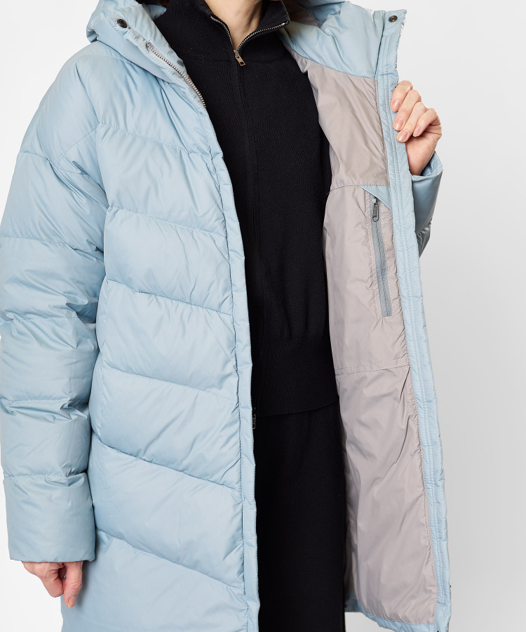 Полупальто пуховое Myst Женское (M, 7300/лагуна, , , , , )