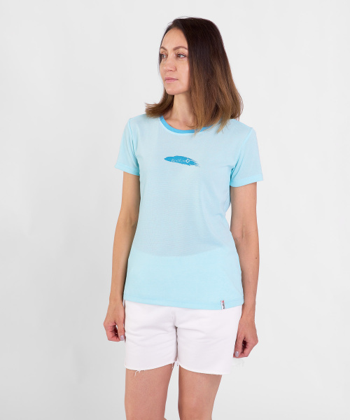 Футболка Imprint Женская (XS, 7585/бл.голубой/голубой, , , , , )