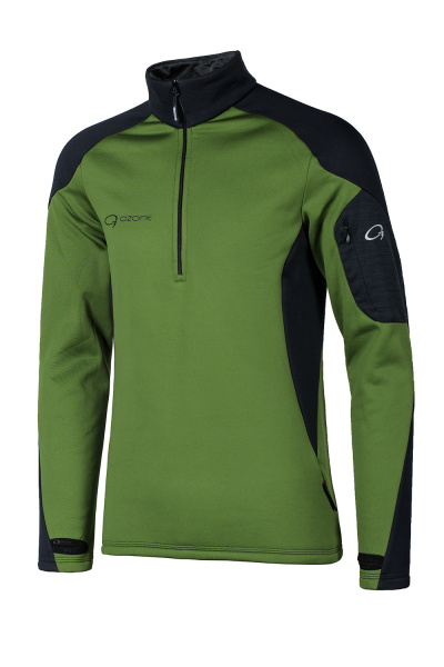 "Пуловер Coil муж. (M, Зеленый/Черный, , , , , )