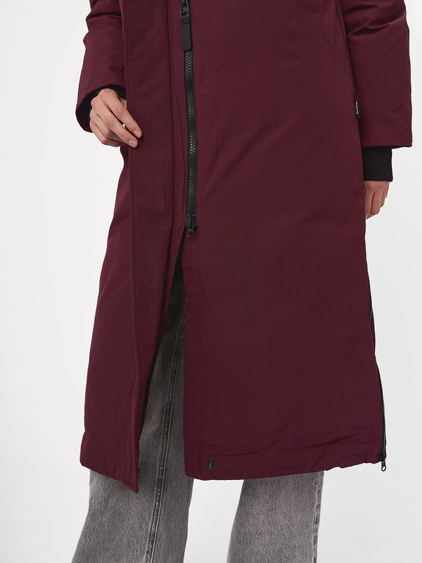 Пальто пуховое Aurora III Женское (XL, 2500/бургунди, , , , , )