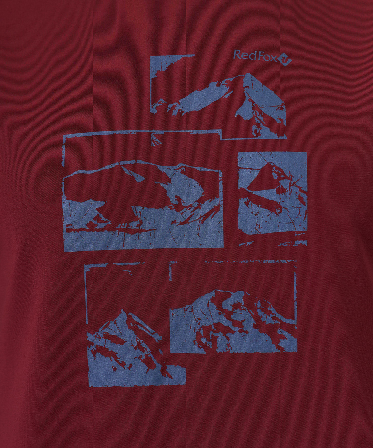 Футболка Sl Мужская (XL, 1100/бордовый, , , , , )