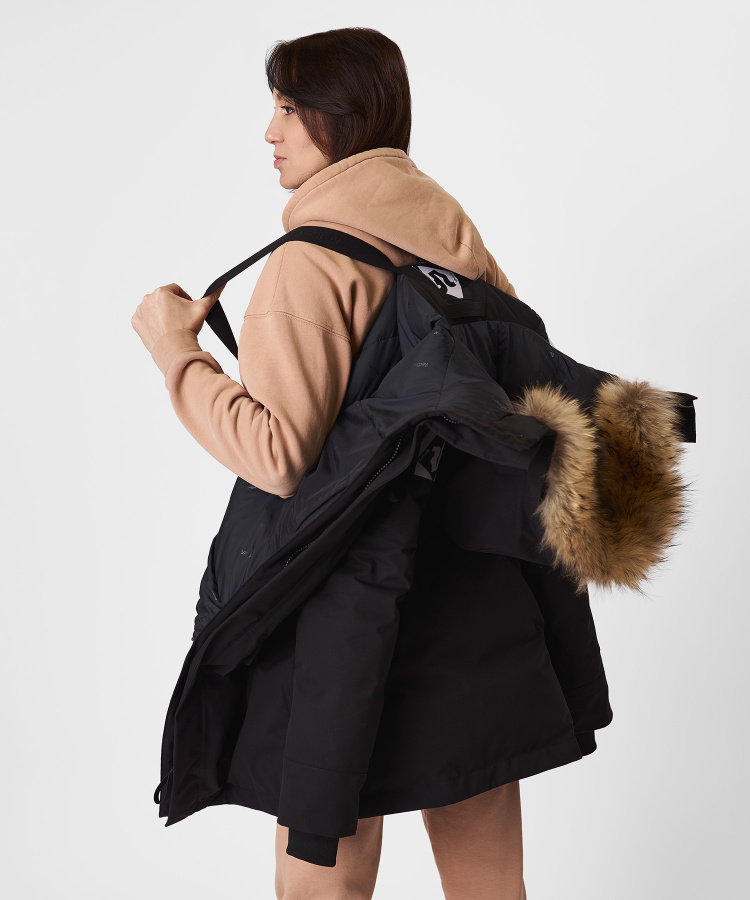 Полупальто пуховое Kodiak IV DF Женское (XL, 1000/черный, , , , , )