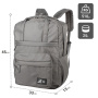  b0378 business backpack рюкзак (серый)