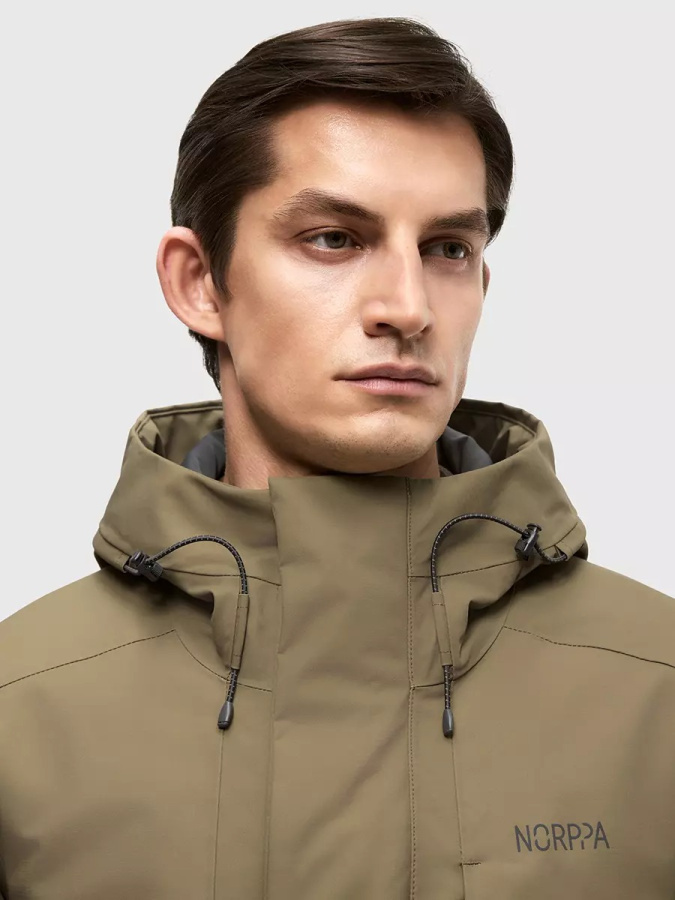 *100627 Парка мужская BALIAL (S, 328 пихта, , , , , )