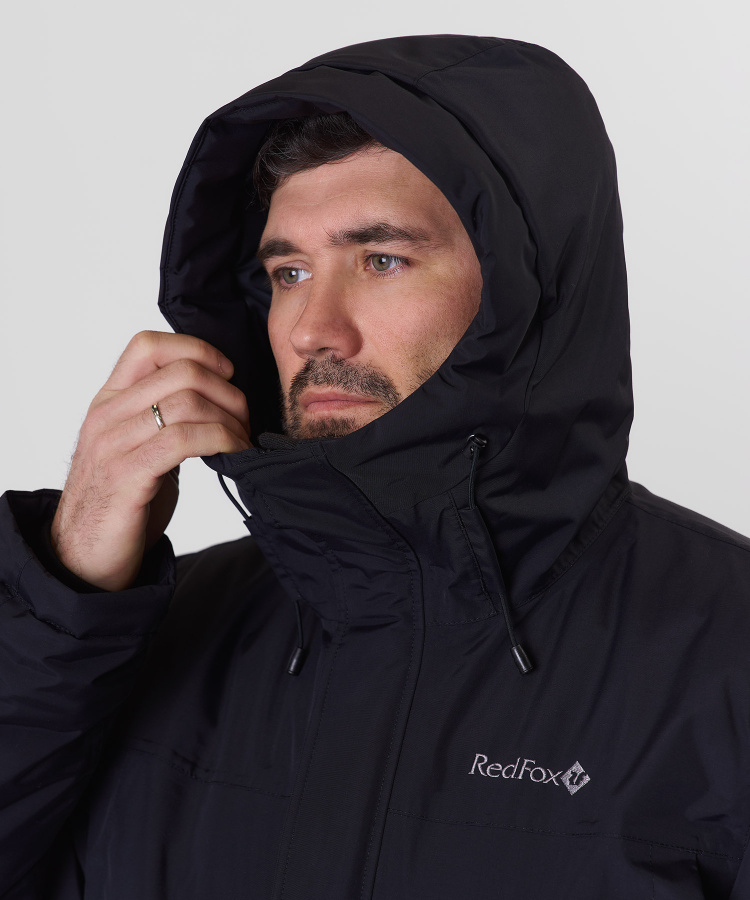 Куртка утепленная Snow Man lV Мужская (XXL, 1000/черный, , , , , )