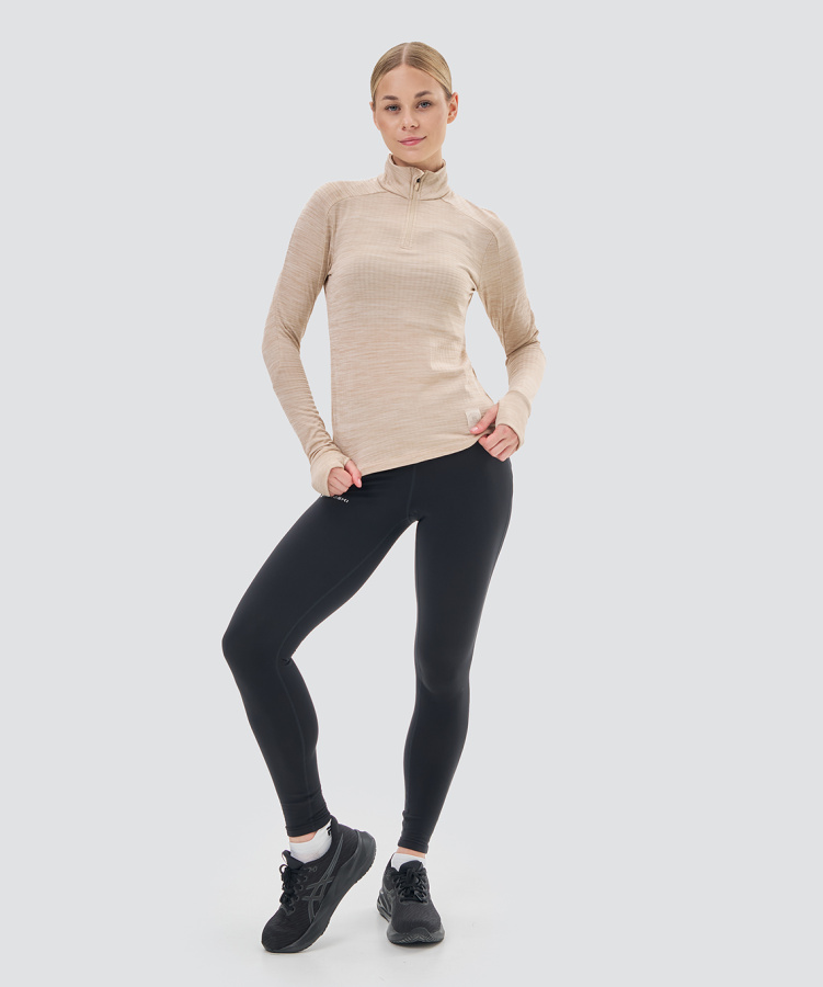 Лонгслив Nordski Impulse Beige W (42-L, Beige, , , , , )