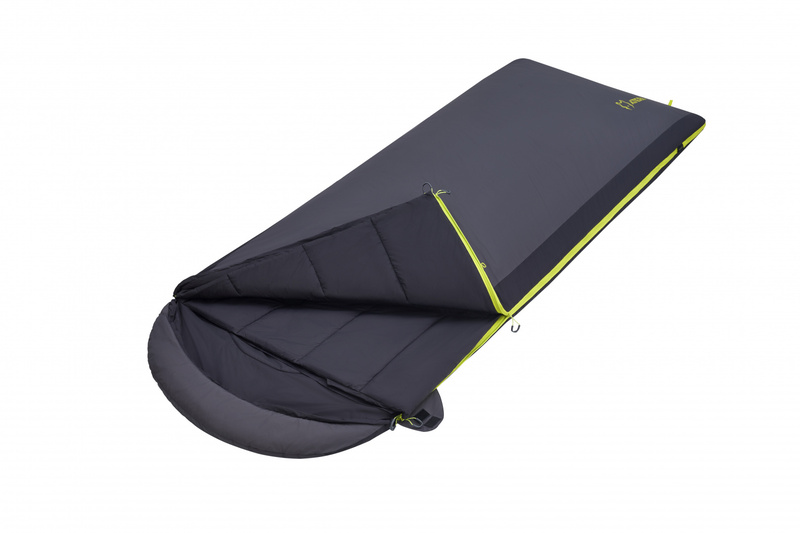 2101 ROCKY 520L -4°С 230х90 спальный мешок (-4°C, черный/графитовый правый)