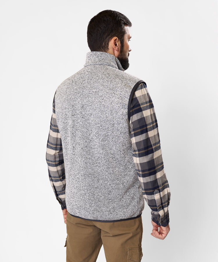 Жилет Tweed Мужской (S, 7000/св.серый, , , , , )