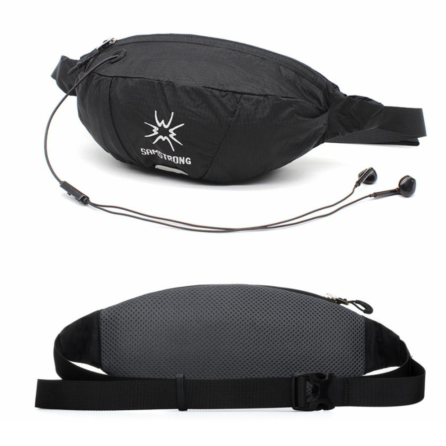 B0268 WAIST BAG 1,5 Поясная сумка (1.5 розово-красный)