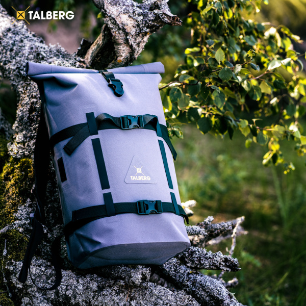 Talberg герморюкзак guide 22 wp (серый)