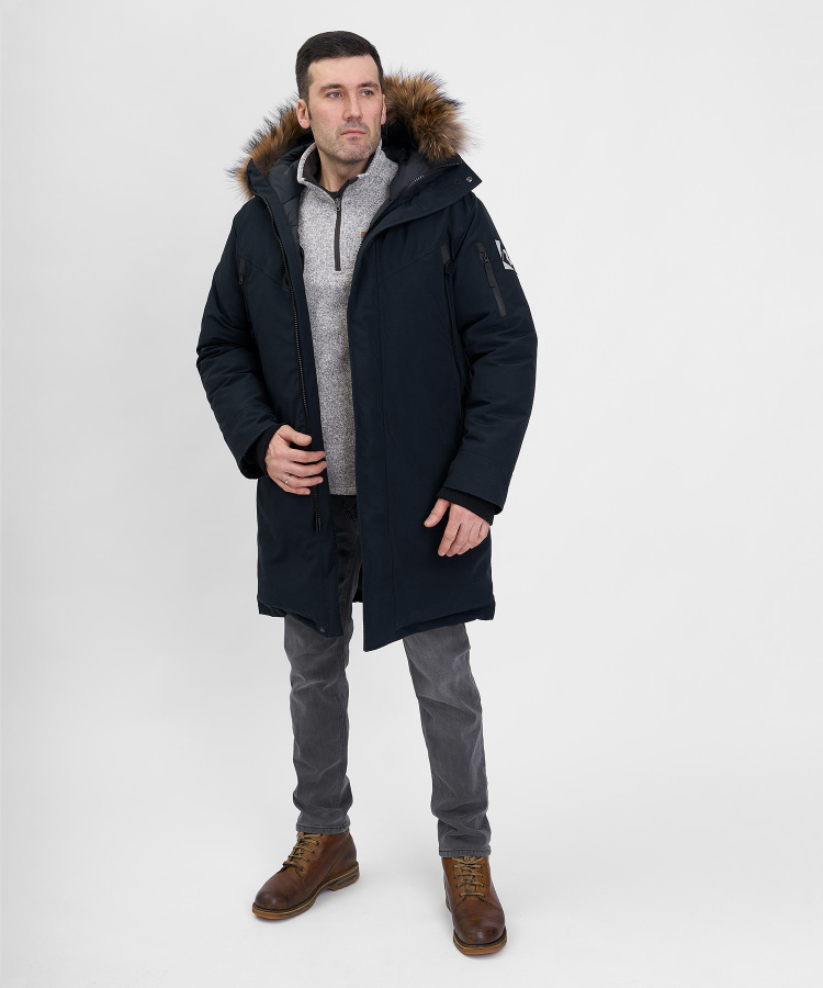 Полупальто пуховое Dikson IV Мужское (L, 1000/черный, , , )