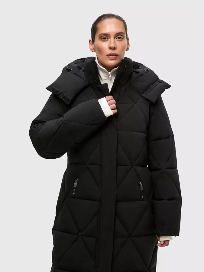 *100612 Пальто женское ASHKAVA (36, 060 чёрный, , , , , )