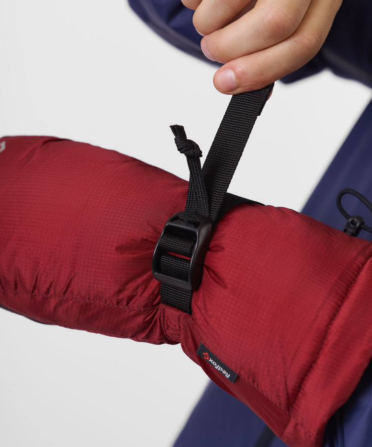 Рукавицы пуховые K2 Extreme II (XL, 1210/т.красный/черный, , , )