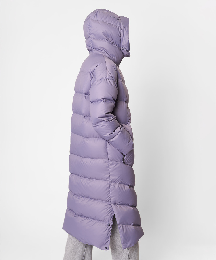 Пальто пуховое Astra Женское (XS, 0700/т.лиловый, , , , , )