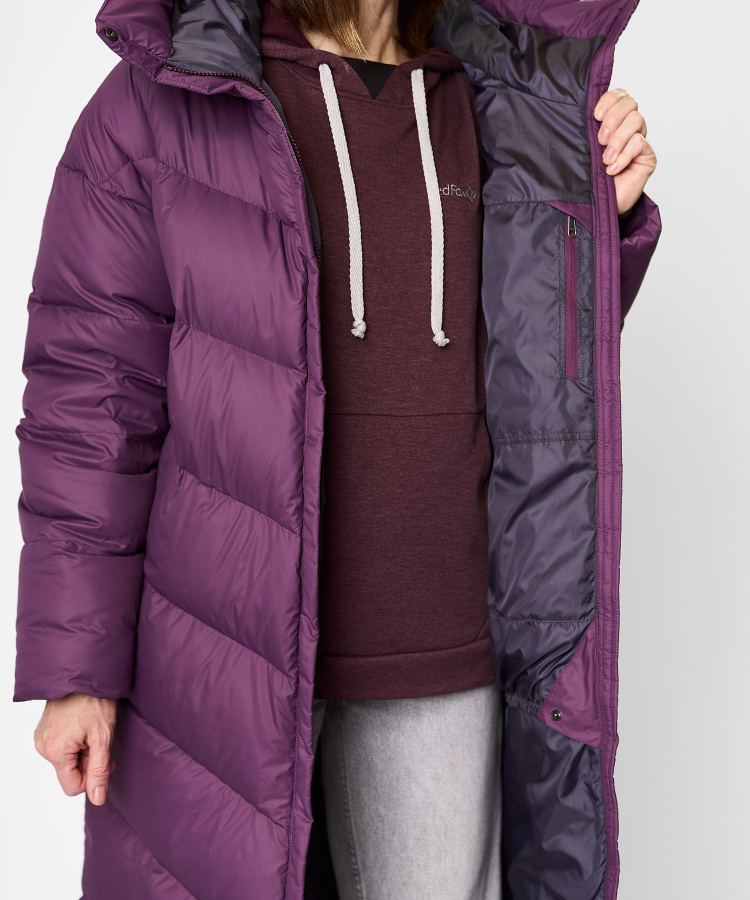 Пальто пуховое Astra Женское (S, 0100/чернила, , , , , )