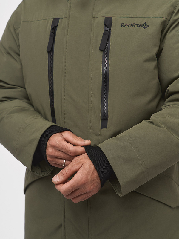 Куртка пуховая Nanook III Мужская (XXL, 3100/т.оливковый, , , , , )